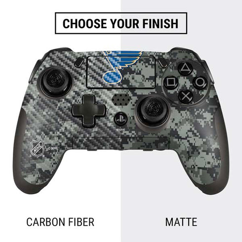 NHL St. Louis Blues Camo PlayStation Scuf Vantage 2 Controller Skin